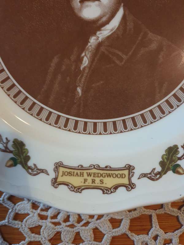 Wedgwood Collectors Plate JOSIAH WEDGWOOD