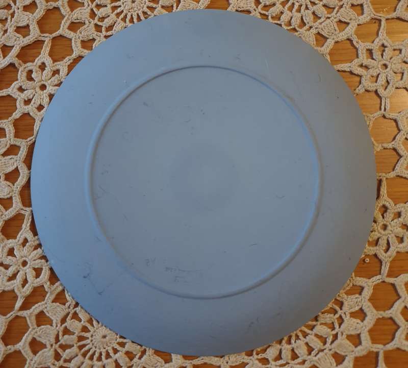 Wedgwood Blue Jasperware 1982 Mother's  Plate