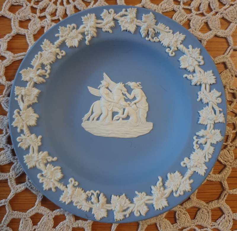 Wedgwood  Jasperware Pegasus Muses