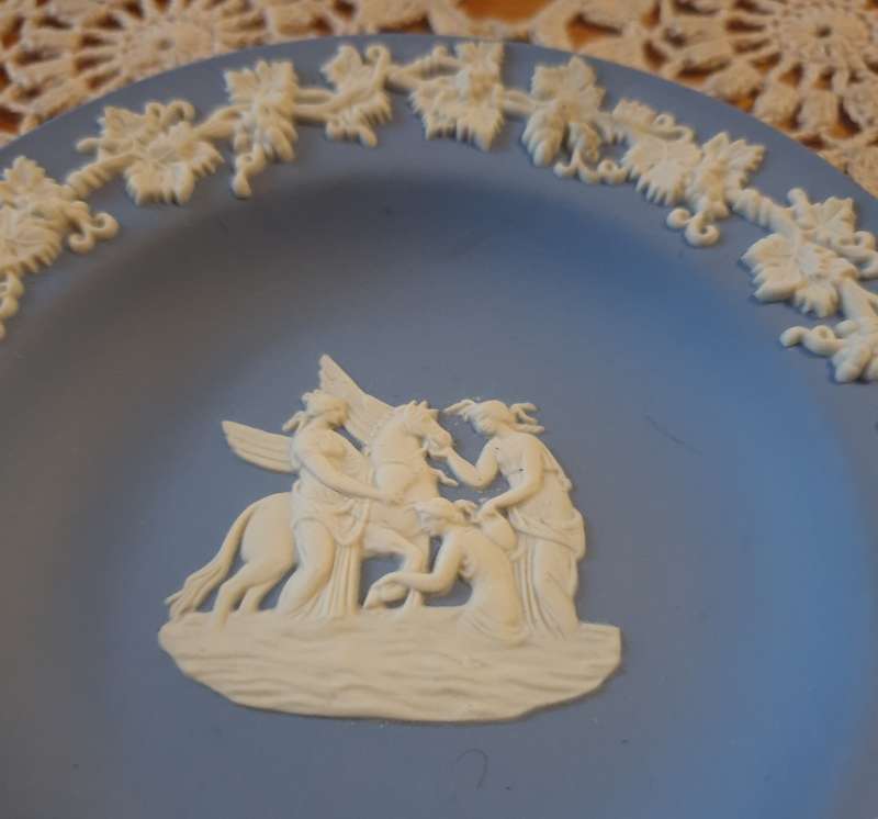 Wedgwood  Jasperware Pegasus Muses