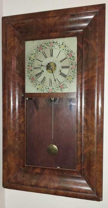 1835 American "OGEE" clock 80 cm tall