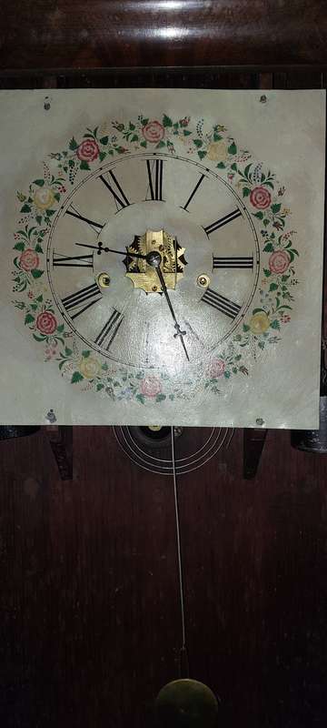 1835 American "OGEE" clock 80 cm tall