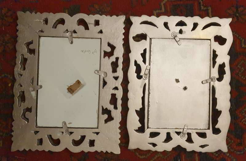 SET OF PHOTO FRAMES | GLASS GOOD | WOODEN |