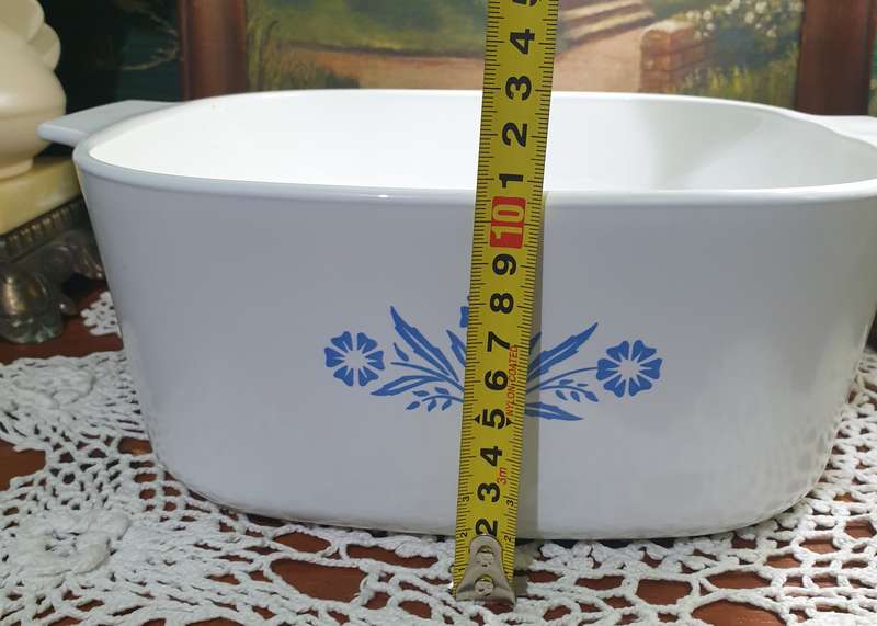 Corning ware Blue Cornflower  Casserole Dish