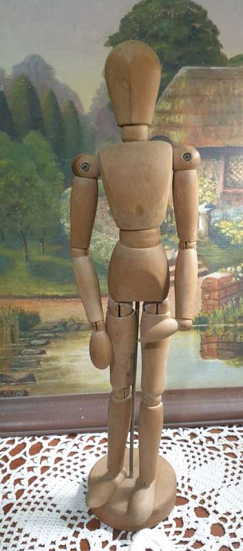 Mannequin Figure Sketch Model Natural Wood