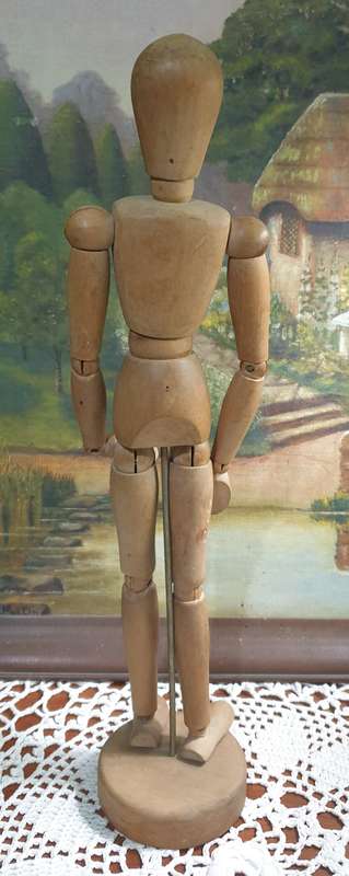 Mannequin Figure Sketch Model Natural Wood
