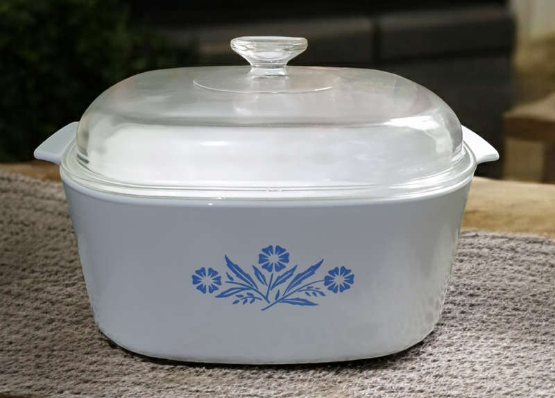 Corning ware Blue Cornflower  Casserole Dish