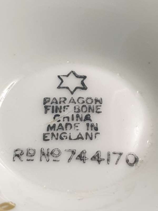 PARAGON TEA SET  | RD. No. 744170 | SET OF 20 PIECES |