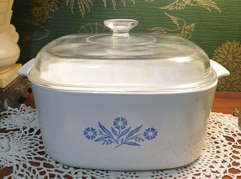 Corning ware Blue Cornflower  Casserole Dish | 02 |