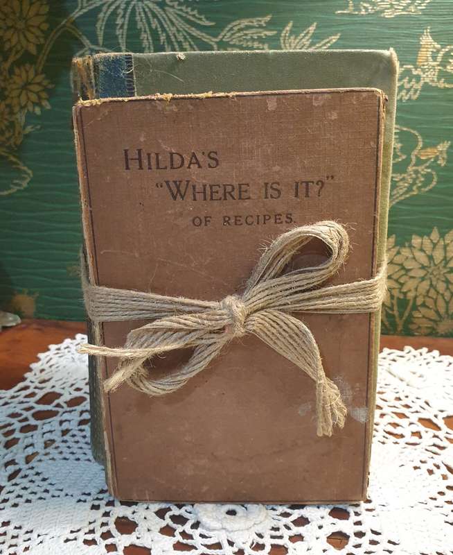 Mrs Beetons Family Cookbook  | HILDA'S "WHERE IS IT?" OF RECIPES | 2 VINTAGE BOOKS |