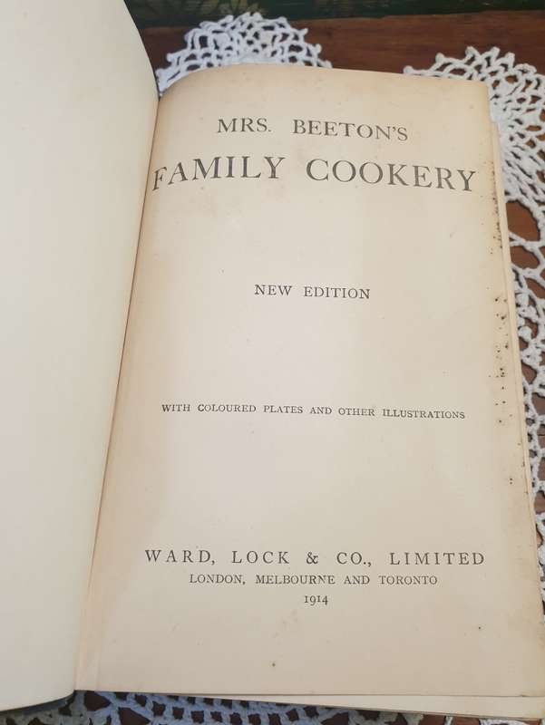Mrs Beetons Family Cookbook  | HILDA'S "WHERE IS IT?" OF RECIPES | 2 VINTAGE BOOKS |