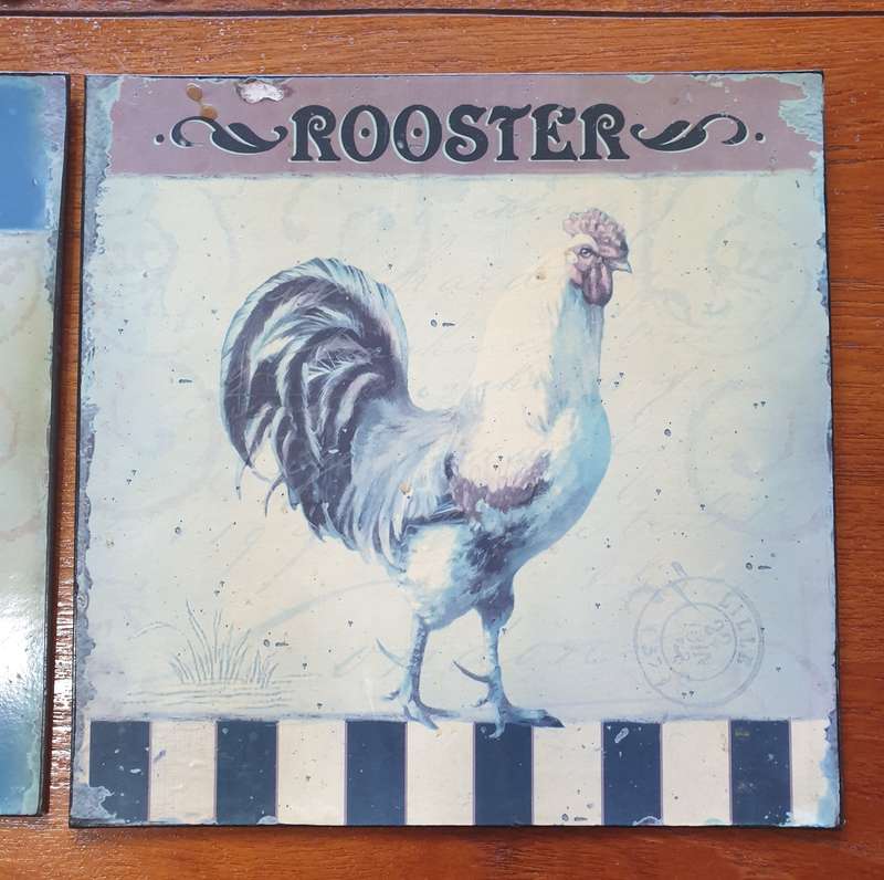 3 Rooster Signs for your Kitchen
