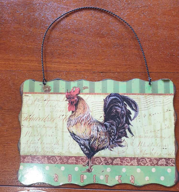 3 Rooster Signs for your Kitchen