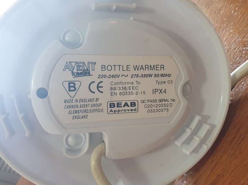 AVENT NATURALLY EXPRESS Bottle Warmer Baby Food Warmer | MADE IN ENGLAND |