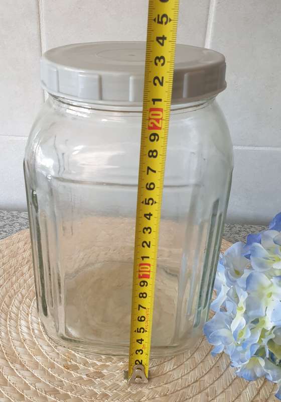 VINTAGE GLASS BOTTLE | STORAGE | DECOR | KITCHENALIA | 02