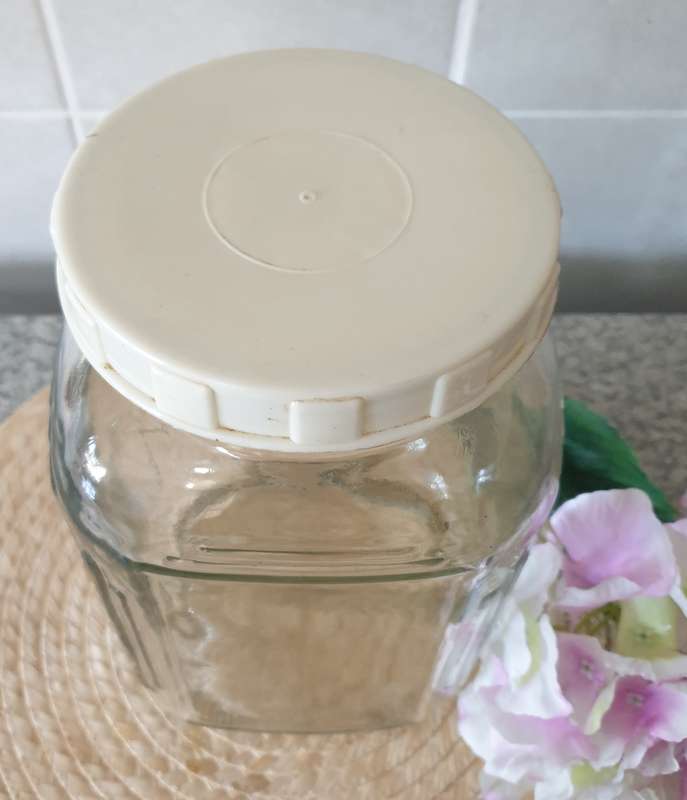 VINTAGE GLASS BOTTLE | STORAGE | DECOR | KITCHENALIA | 02