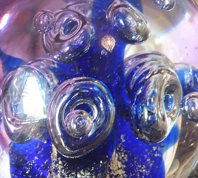 GLASS PAPERWEIGHT
