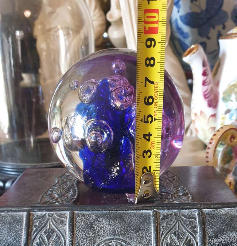 GLASS PAPERWEIGHT