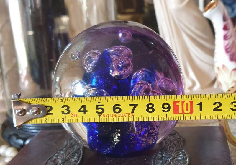 GLASS PAPERWEIGHT