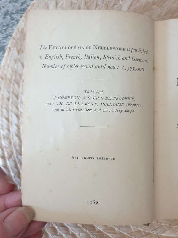 Encyclopedia of Needlework Therese De Dillmont