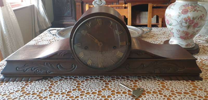 1950s Franz Hermle Mantel Clock