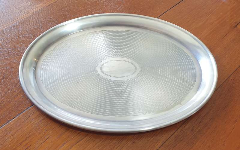 SILVER PLATED SERVING TRAY | GREAT CONDITION |