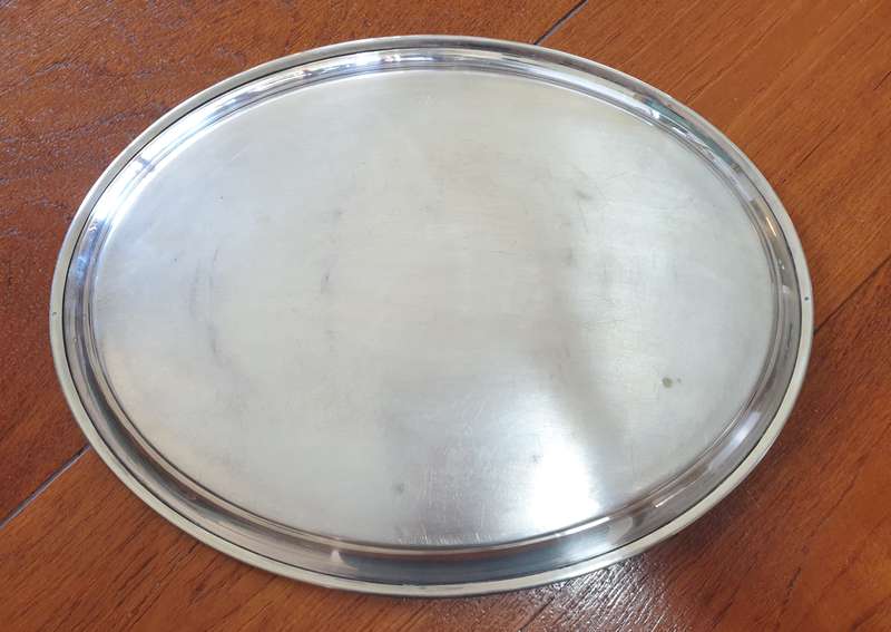 SILVER PLATED SERVING TRAY | GREAT CONDITION |