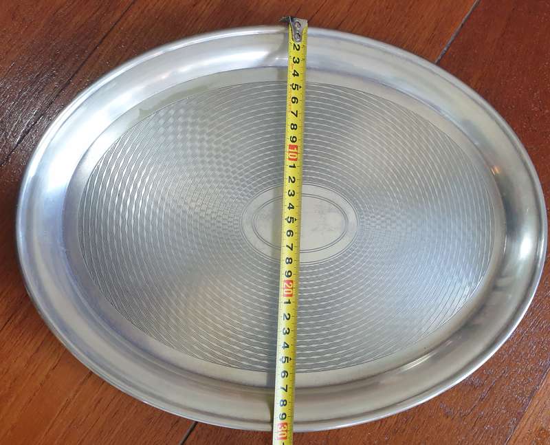 SILVER PLATED SERVING TRAY | GREAT CONDITION |