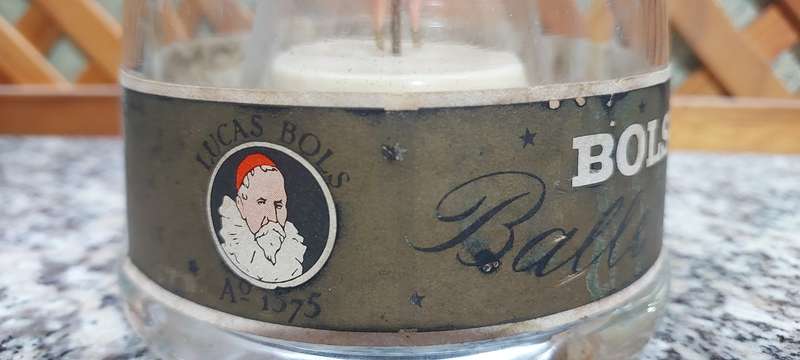 Vintage Bols Ballerina Bottle. Music box and motion