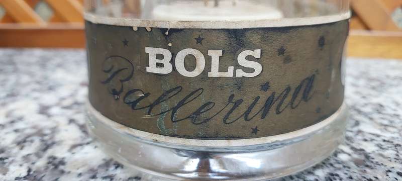 Vintage Bols Ballerina Bottle. Music box and motion