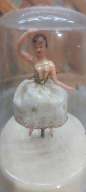 Vintage Bols Ballerina Bottle. Music box and motion