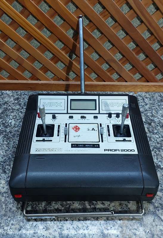 VERY RARE FIND ....   Profi 2000 Module-based transmitter from 1981  FOR MODEL AIRCRAFT