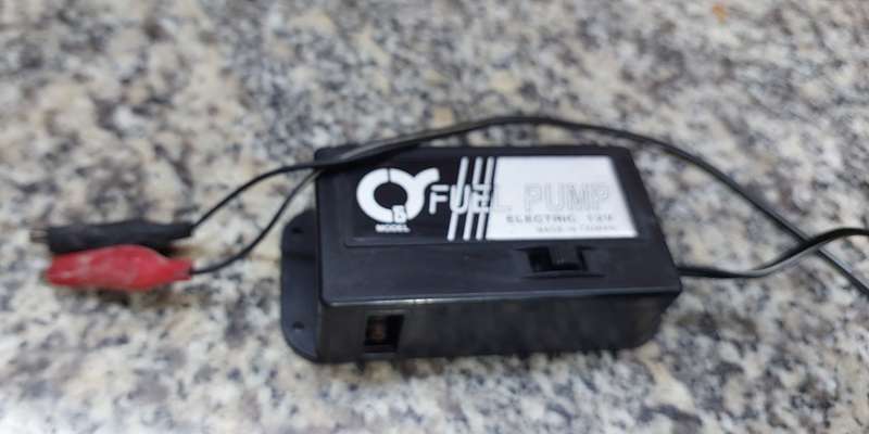 12 VOLT ELECTRIC FUEL PUMP FOR MODEL AIRCRAFT