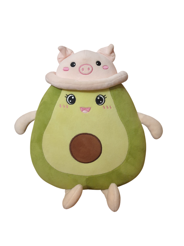 Avocado Soft Pillow  Animals,  Piglet Color
