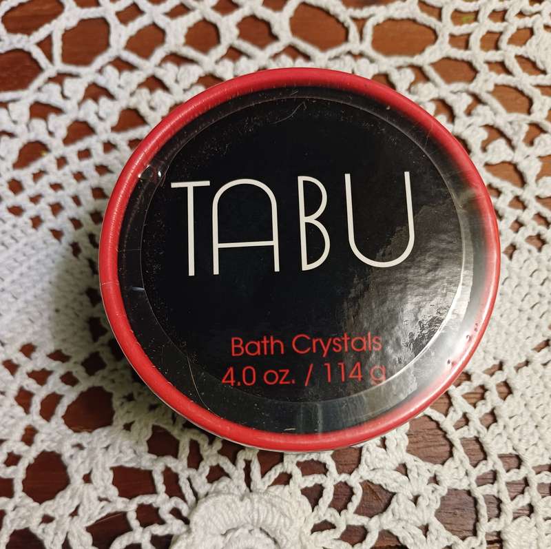 Vintage TABU DANA TABU BATH CRYSTALS