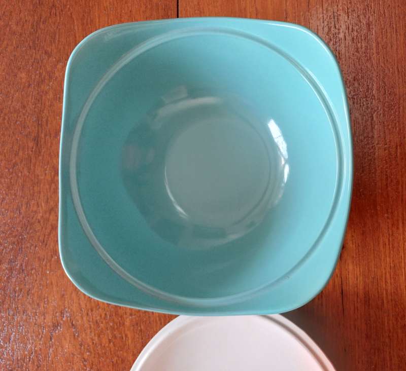 Vintage Midwinter Fashion Shape Serving Bowl & Platter