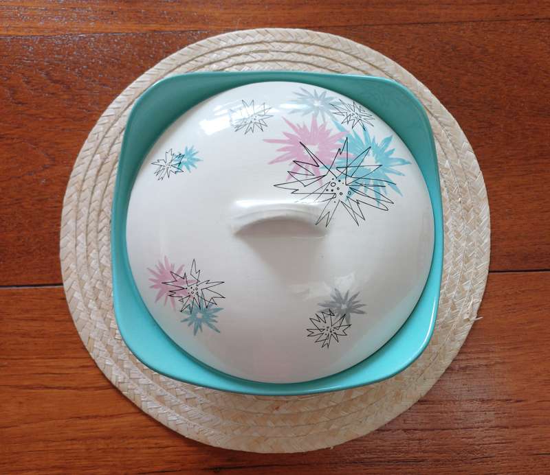 Vintage Midwinter Fashion Shape Serving Bowl & Platter