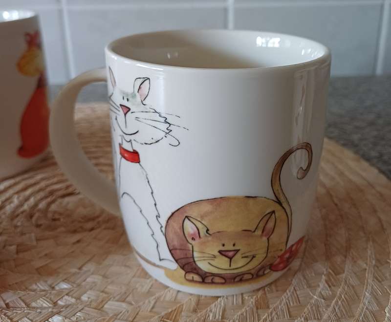 Cats & Dogs Coffee Mug Set 4 | 360ml |