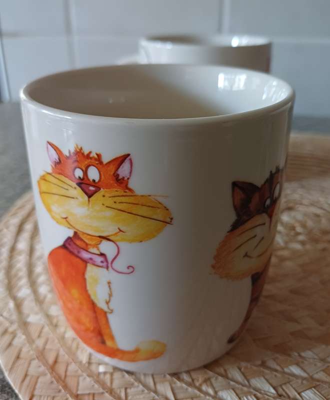 Cats & Dogs Coffee Mug Set 4 | 360ml |