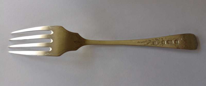 SILVER FORK | SILVER | 1901 | BIRMINGHAM | 18.28 GRAMS OF SILVER |