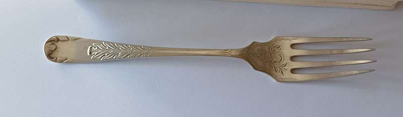 SILVER FORK | SILVER | 1901 | BIRMINGHAM | 18.28 GRAMS OF SILVER |
