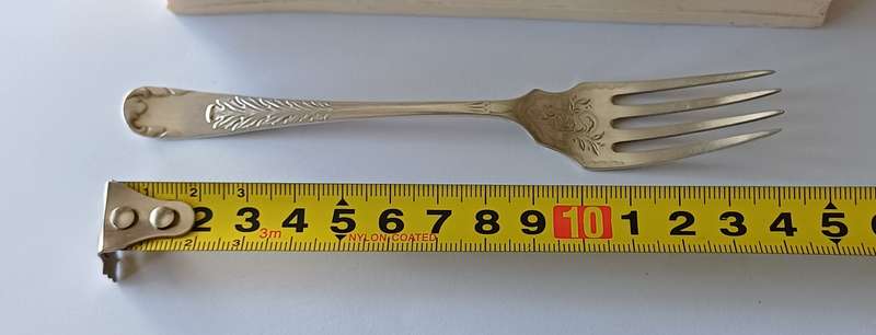 SILVER FORK | SILVER | 1901 | BIRMINGHAM | 18.28 GRAMS OF SILVER |