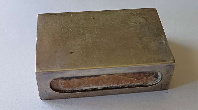 SILVER MATCHBOX