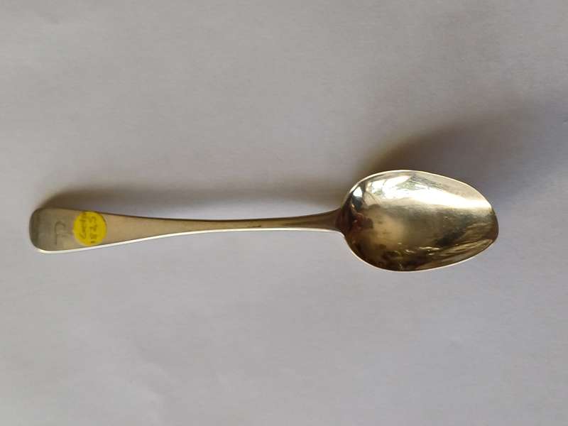 Antique Sterling Silver Spoon  Hallmarked 1825  Exeter  13.89g