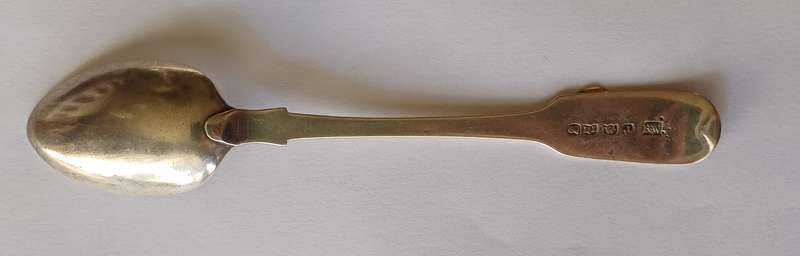Antique Silver Spoon  Dated 1833  Exeter Hallmarked  17.73g