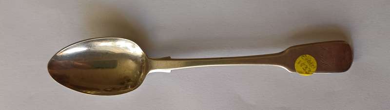 Antique Silver Spoon  Dated 1833  Exeter Hallmarked  17.73g