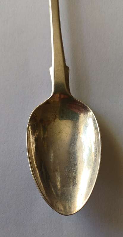 Antique Silver Spoon  Dated 1833  Exeter Hallmarked  17.73g