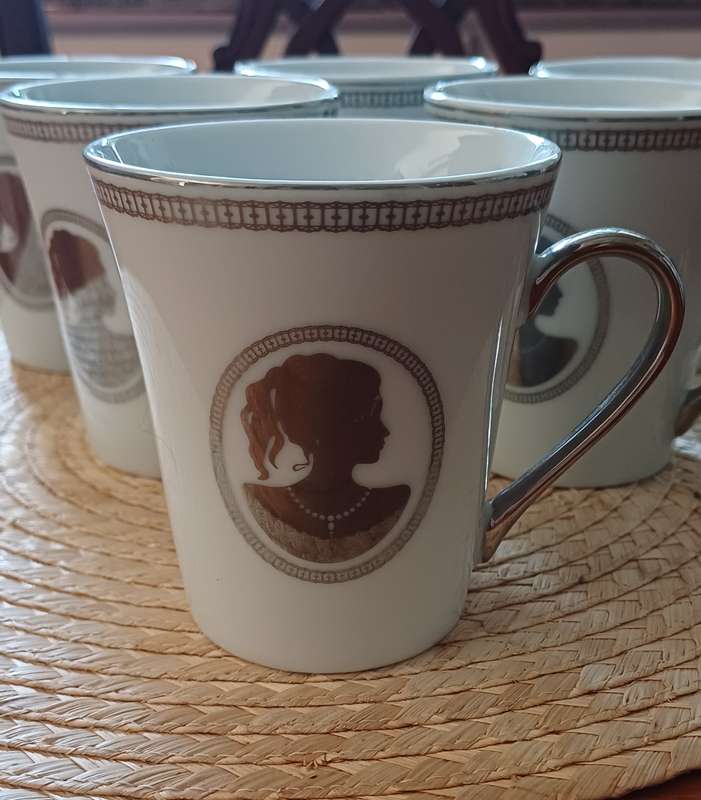 @HOME COFFEE MUGS SET OF 6