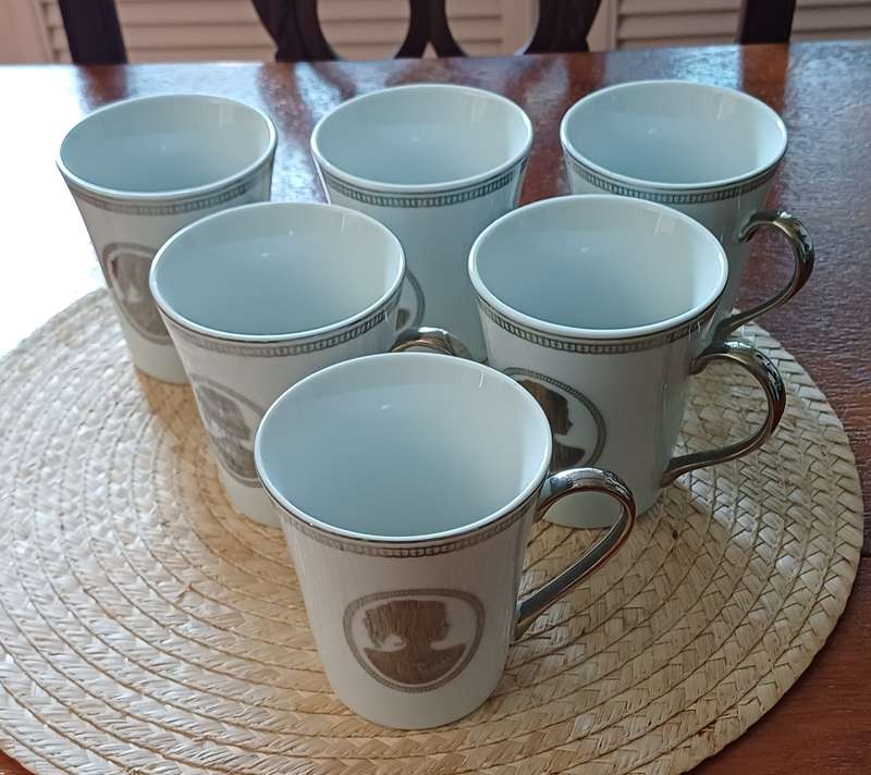 @HOME COFFEE MUGS SET OF 6