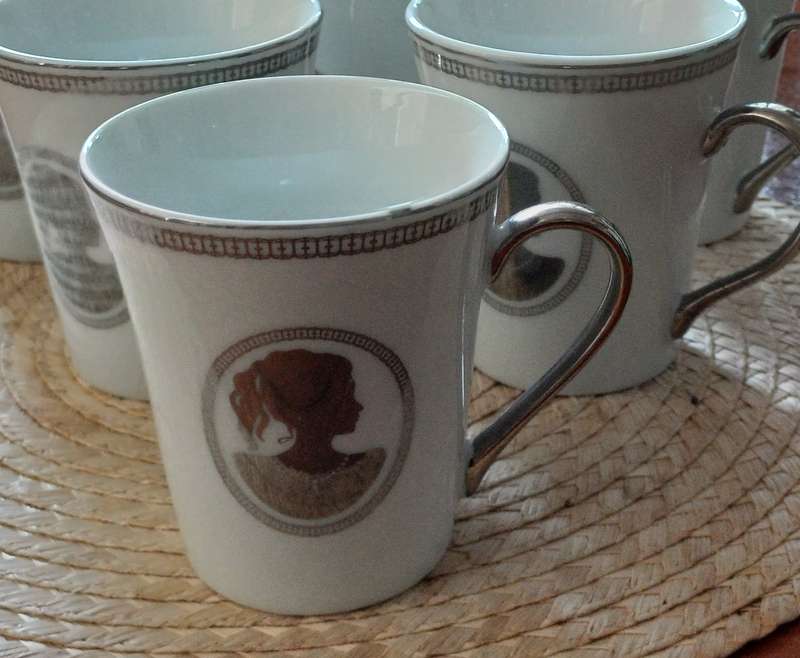 @HOME COFFEE MUGS SET OF 6